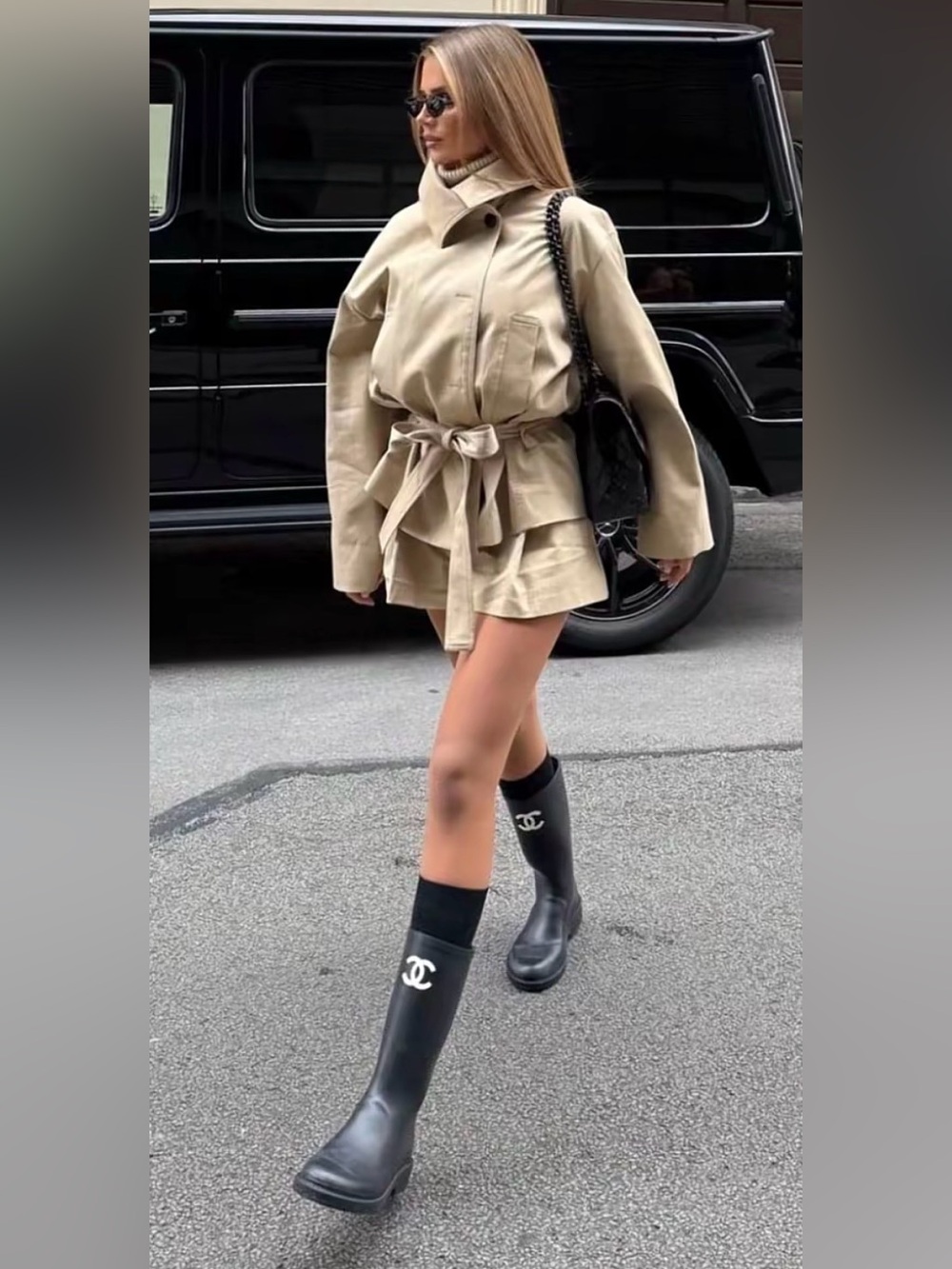 CHANEL Wellington Rain Boots